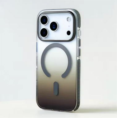 Gradient Color Matte Shockproof Magsafe Case For iPhone 17 Pro 17Pro Max Hybrid Wireless Charge Magnetic Hard Back Cover