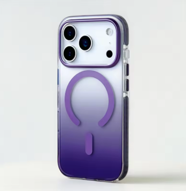 Gradient Color Matte Shockproof Magsafe Case For iPhone 17 Pro 17Pro Max Hybrid Wireless Charge Magnetic Hard Back Cover