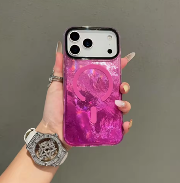 Suitable For Apple 17 Pro Max case. Color gradient phone case magnetic suction protection cover. For iPhone 17 Pro 17Air