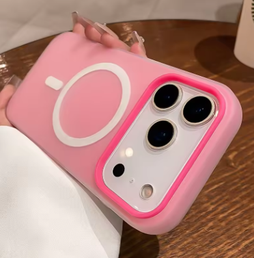 For iPhone 17 Pro Max Jelly Candy Color Case Cute Liquid Silicone Magsafe Case for iPhone
