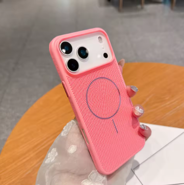Cooling Heat Dissipation Mesh Magnetic Magsafe Case for iPhone 17 Pro, Pro Max Plus 17 Air Wireless Charging Cover