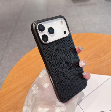 Cooling Heat Dissipation Mesh Magnetic Magsafe Case for iPhone 17 Pro, Pro Max Plus 17 Air Wireless Charging Cover